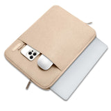 Tech-Protect Sleevy MacBook/Laptop 15-16" Sleeve with Pocket - Beige