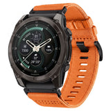 Universal Garmin 26mm QuickFit Tech-Protect Classic Nylon Strap - Orange
