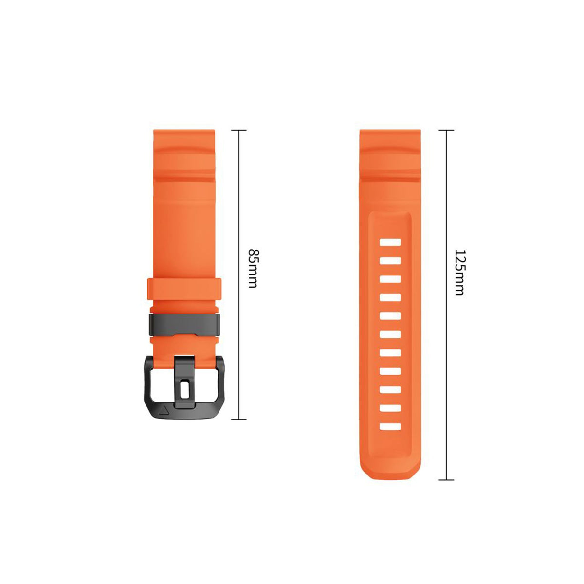 Universal Garmin 22mm QuickFit Tech-Protect Motion Watch Strap - Orange