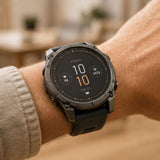 Garmin Fenix 9 Pro (43mm) Tech-Protect Glass Fit+ Screen Protector - 2 pcs - Transparent
