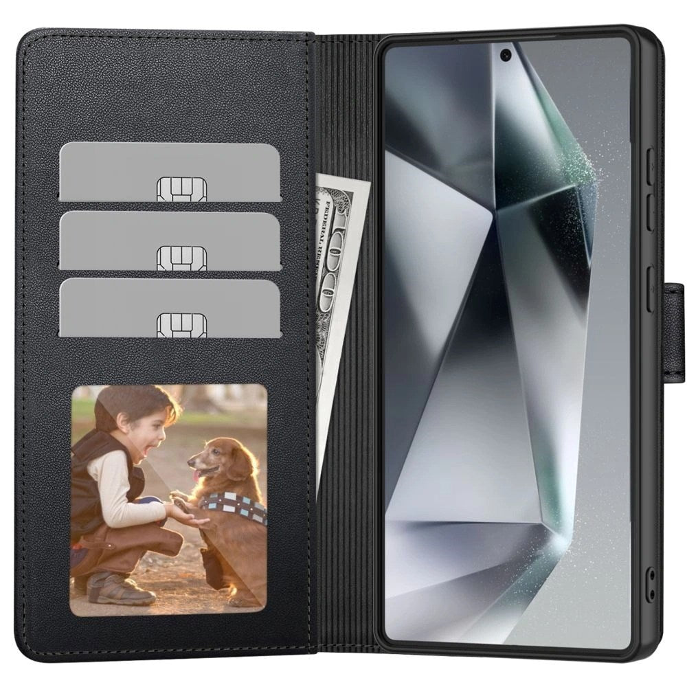Samsung Galaxy S26+ (Plus) Tech-Protect Flip Case with Wallet - Black