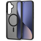 Samsung Galaxy A57 Tech-Protect MagMat Hybrid Case - MagSafe Compatible - Black