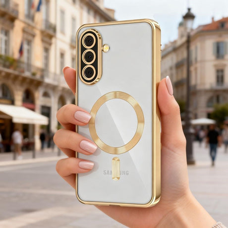 Samsung Galaxy A37 Tech-Protect MagFlex Case - MagSafe Compatible - Gold