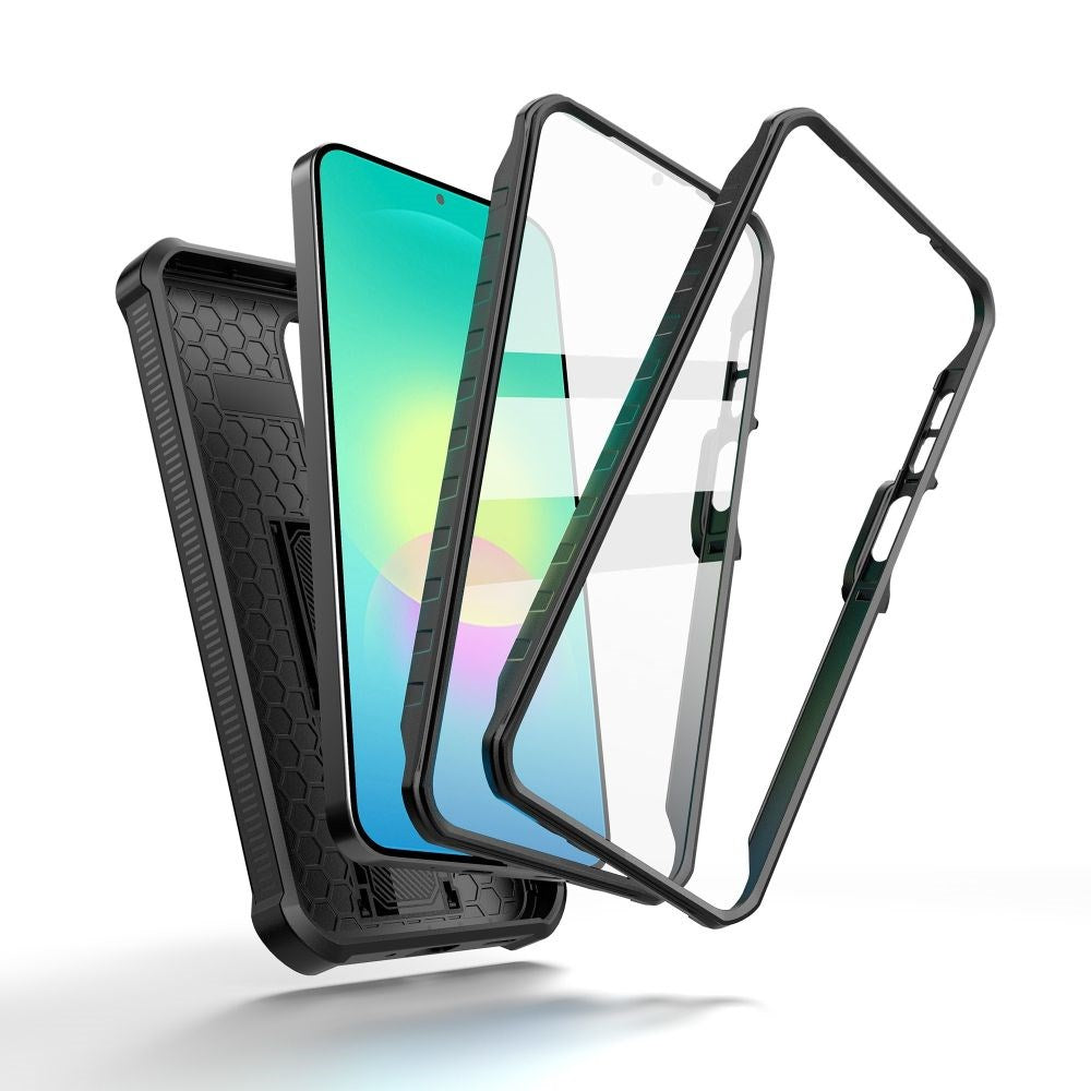 Samsung Galaxy A27 Tech-Protect Kevlar Cam+ Tough Case - Black