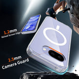 Google Pixel 10a Tech-Protect Flexair Hybrid Case - MagSafe Compatible - Transparent