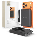 Tech-Protect PB40 LifeMag 25W PowerBank 10.000mAh - MagSafe / Qi2 Compatible - Black