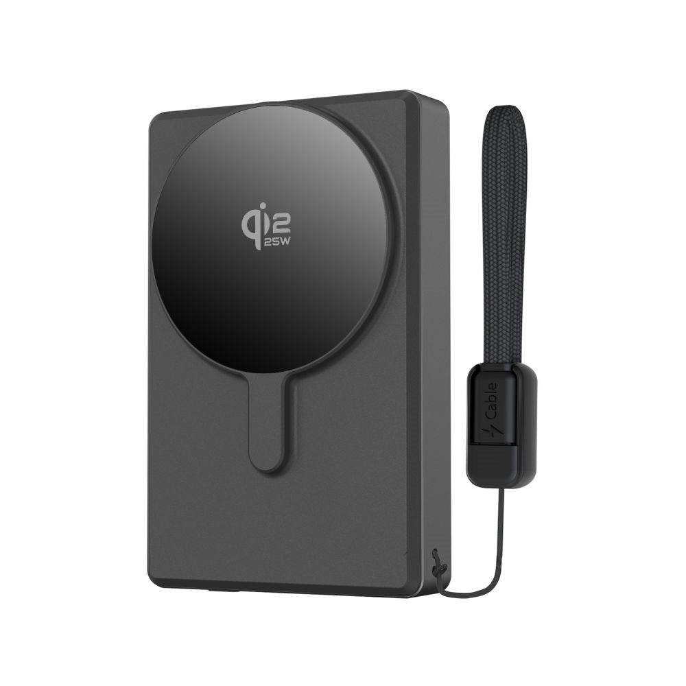 Tech-Protect PB40 LifeMag 25W PowerBank 10.000mAh - MagSafe / Qi2 Compatible - Black