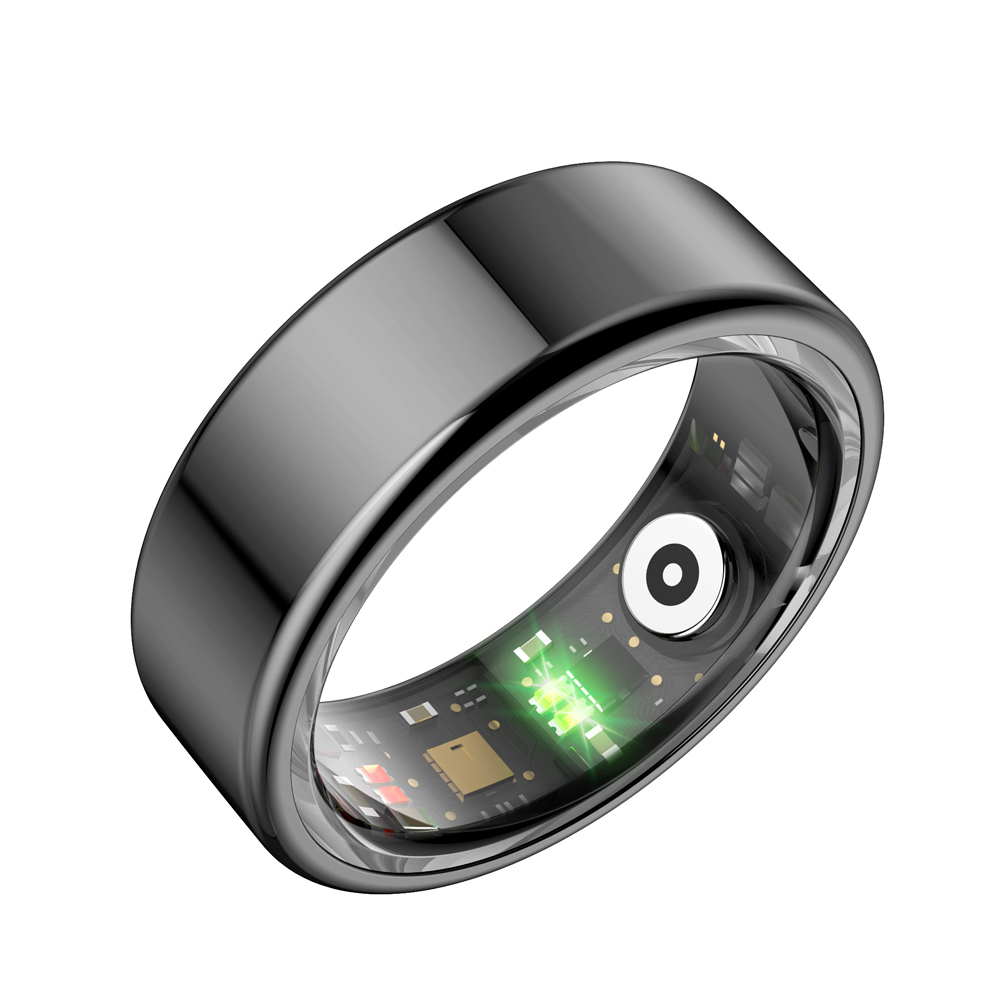 Maxlife MXSR-100 Smart Ring - Size 8 - Black