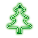 Forever Light LED Neon Sign Christmas - Green Light with Christmas Tree