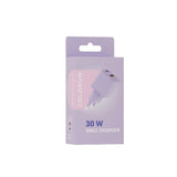 Colorum 30W Wall Charger with 1x USB-A & 1x USB-C - Lavender