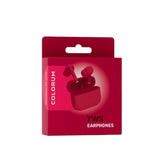 Colorum True Wireless Headphones - Magenta