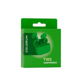 Colorum True Wireless Headphones - Green