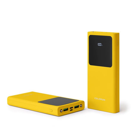Colorum 22.5W PowerBank 10.000 mAh - Yellow