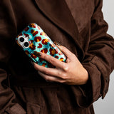 iPhone 14 Flexible Plastic Case - Cheetah