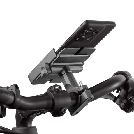 Wozinsky WBHBK3 Metal Phone Holder for Bicycle - Black