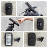 Wozinsky WBHBK7 Phone Holder for Bicycle / Motorcycle - Black