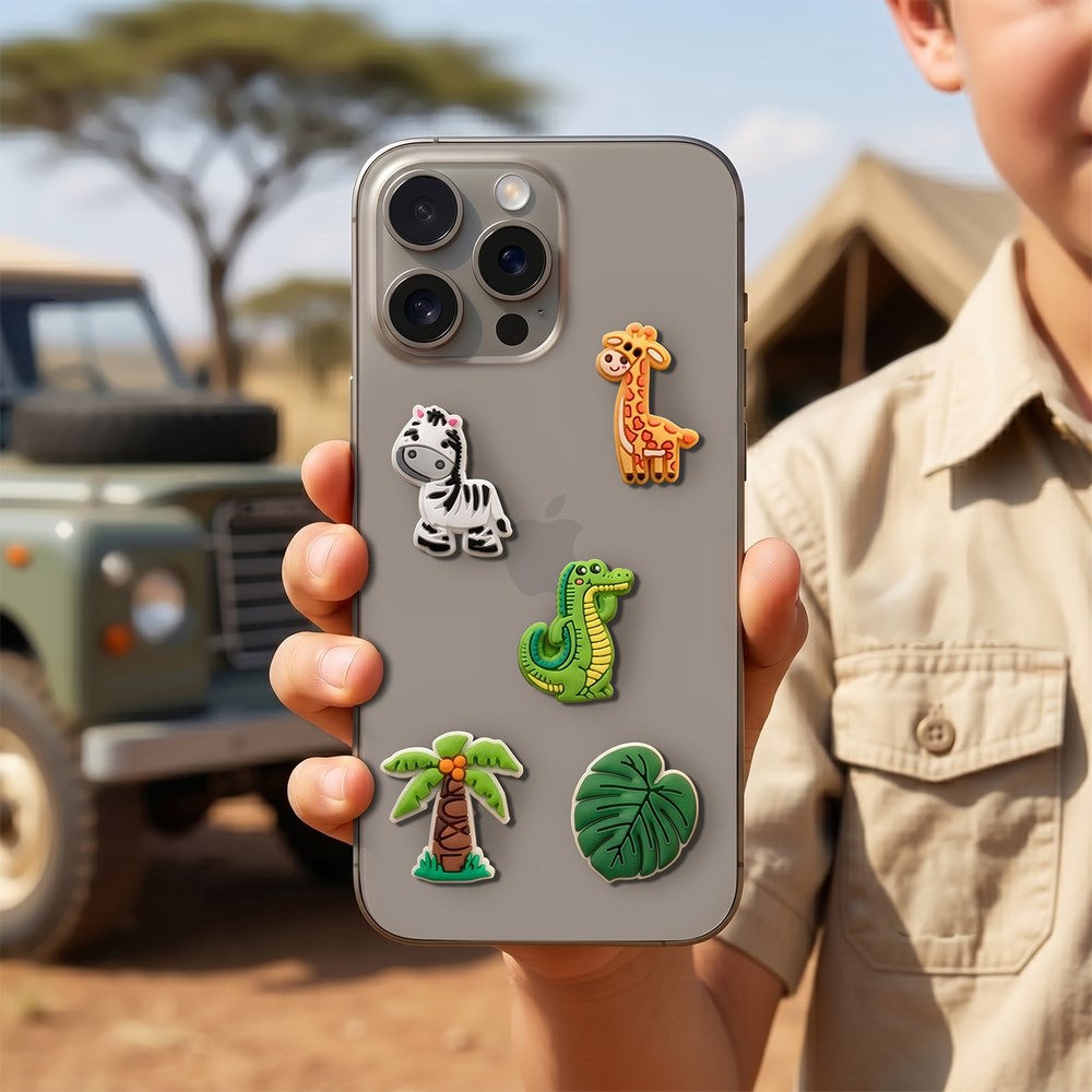 TFO 3D Stickers – 5 pcs – Jungle