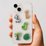 TFO 3D Stickers – 5 pcs – Jungle