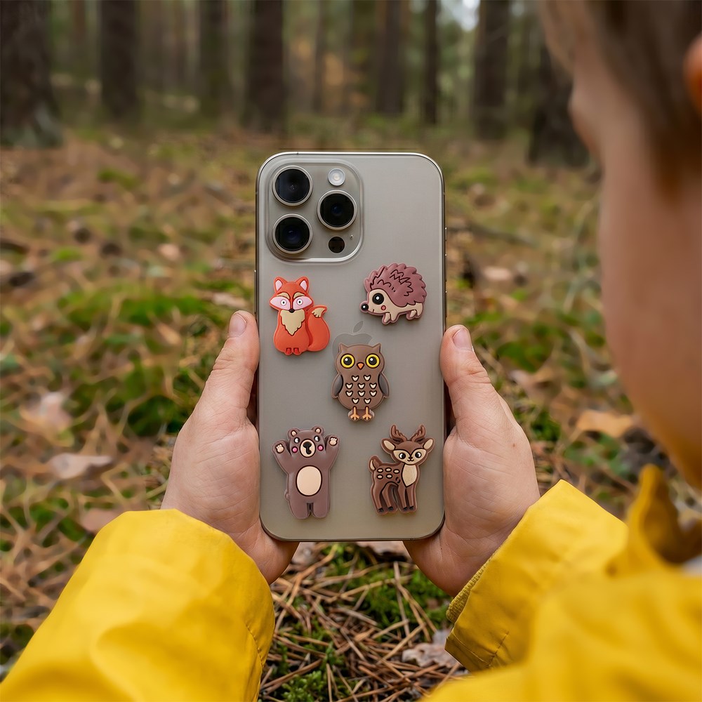 TFO 3D Stickers – 5 pcs – Forest