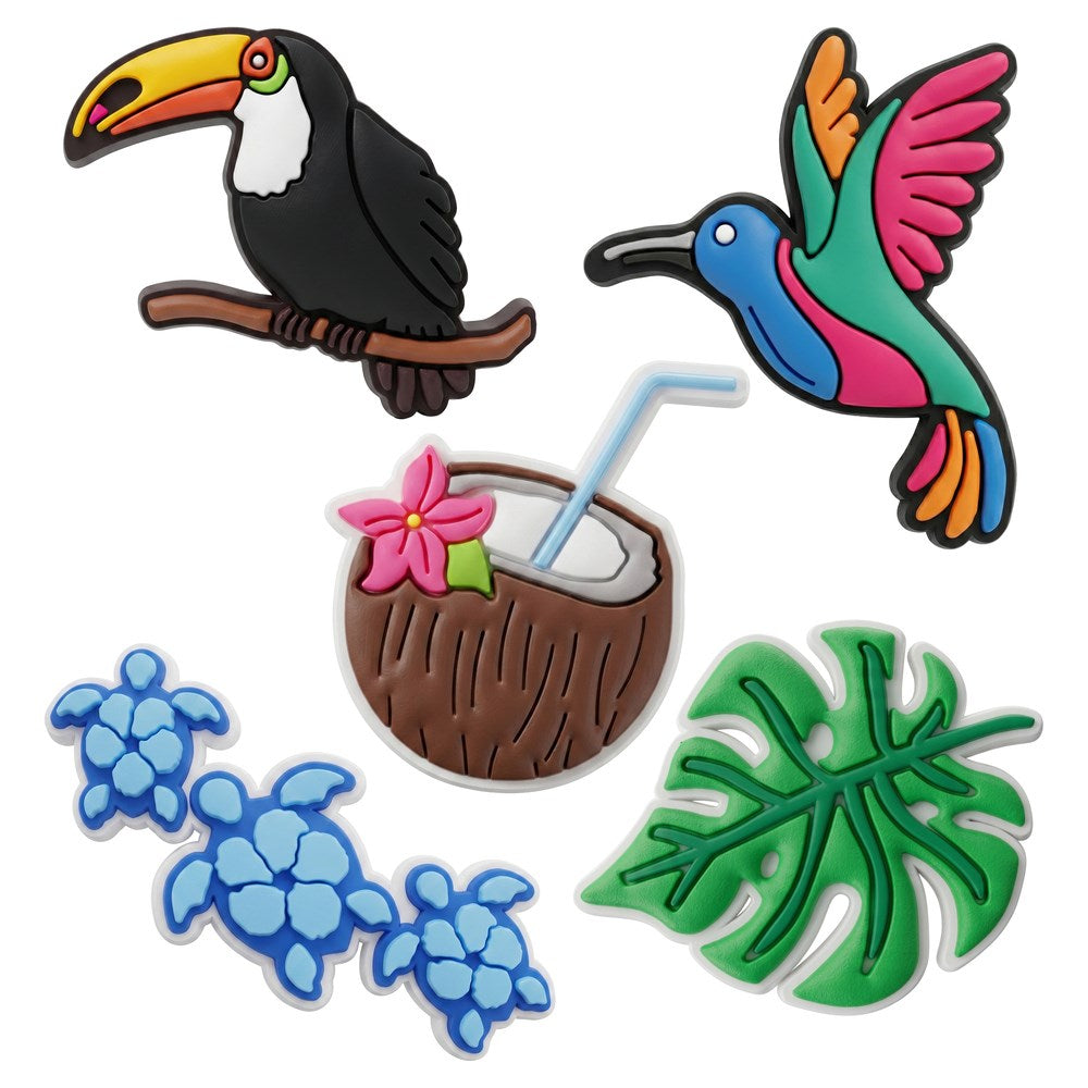 TFO 3D Stickers – 5 pcs – Tropical Birds
