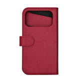 iPhone 17 Pro Max GEAR Faux Leather Flip Case - MagSafe Compatible - Red