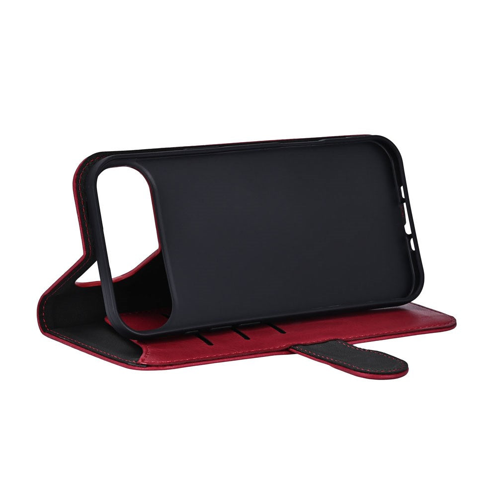 iPhone Air GEAR Faux Leather Flip Case - MagSafe Compatible - Red