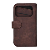 iPhone 17 Pro GEAR Faux Leather Flip Case - MagSafe Compatible - Brown