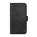iPhone 17 Pro GEAR Faux Leather Flip Case - MagSafe Compatible - Black