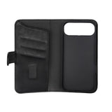 iPhone Air GEAR Faux Leather Flip Case - MagSafe Compatible - Black