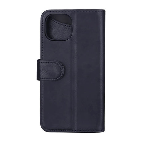 iPhone 14 / 13 GEAR Leather Wallet Case - Black