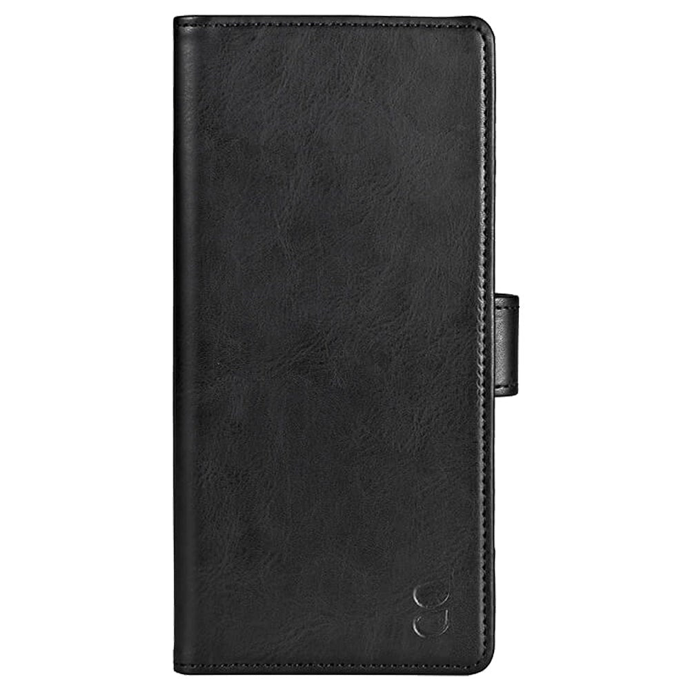 Motorola Edge 30 Pro Gear Wallet - Leather Wallet Case - Black