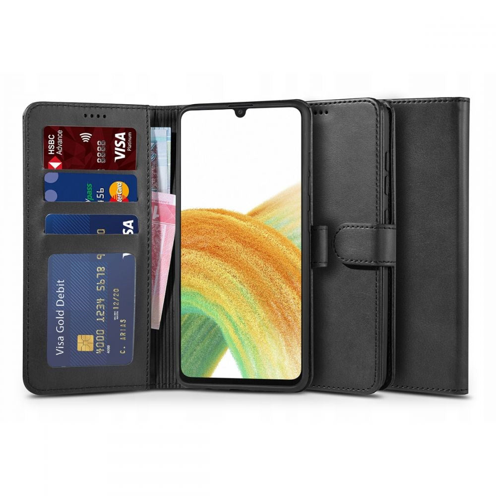 Samsung Galaxy A33 (5G) Tech-Protect Wallet Case - Black