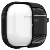 Spigen Rugged Armor Apple Airpods (3rd gen.) Case w. Carabiner - Black