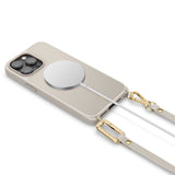 iPhone 15 Pro Max Cyrill Classic Charm Hybrid Case - MagSafe Compatible - Cream