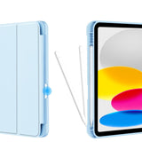 Tech-Protect iPad 10.9" (2024/2022) SC Case w. Apple Pencil Holder - Light Blue