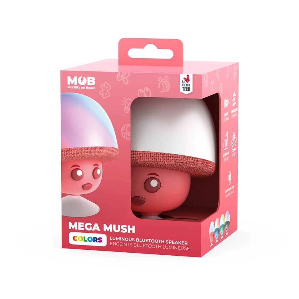 MOB Mega Mush Bluetooth Speaker - Pink