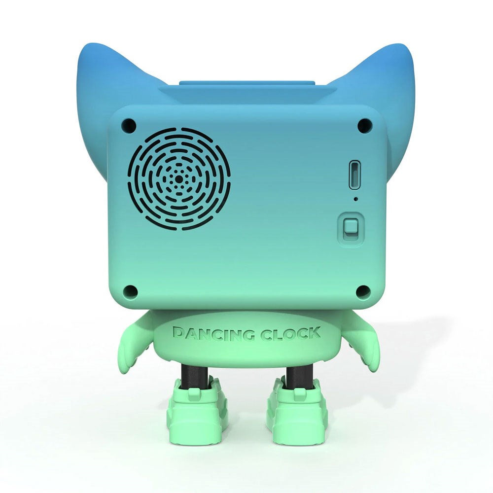 MOB - Dancing Alarm Clock Bluetooth Speaker - Blue