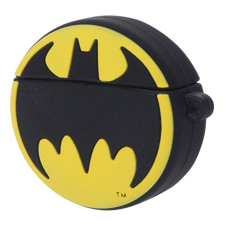 Batman True Wireless In-Ear Headphones with Case Cover - Black / Yellow