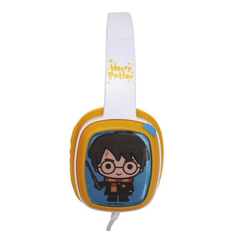 Harry Potter Flip 'N' Switch Junior On-Ear Headset Max. 85dB - White / Yellow