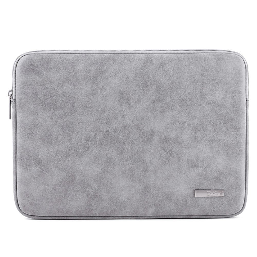 Canvas Artisan Leather Sleeve 13" (35.5 x 25 cm) - Grey