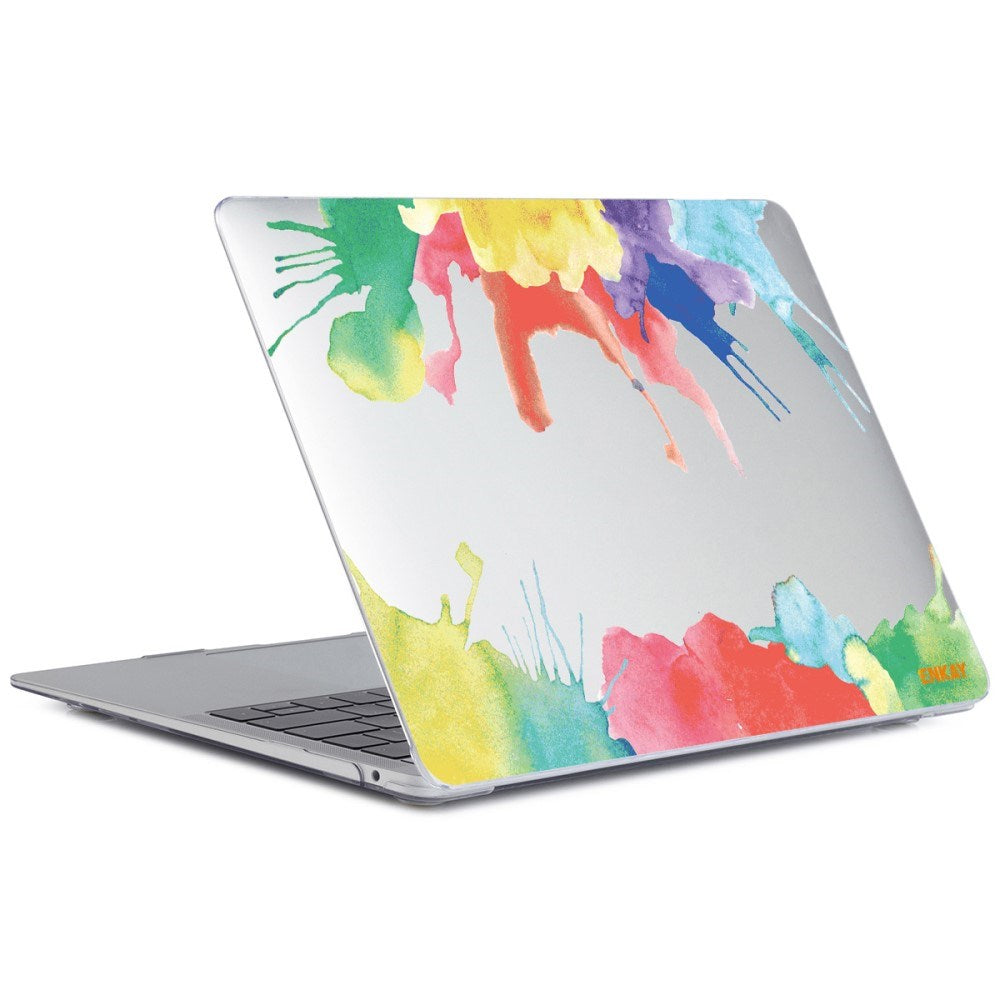 MacBook Pro 13 (2020-2022) ENKAY Hard Plastic Cover w. Motif - Water Color