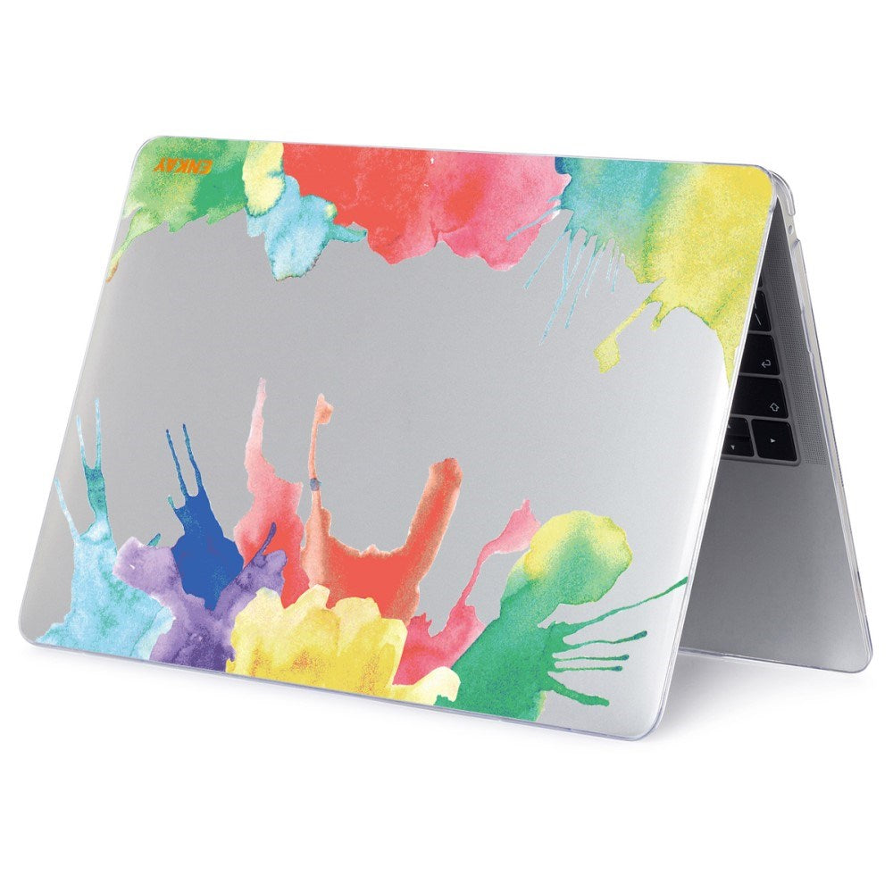 MacBook Pro 13 (2020-2022) ENKAY Hard Plastic Cover w. Motif - Water Color