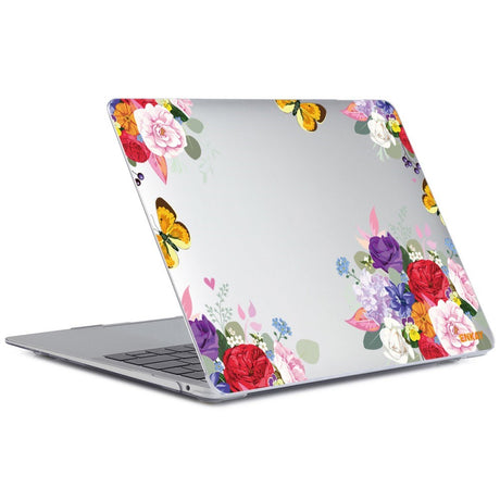 Macbook Air 13 M1 (2020) / Air 13 (2018-2020) ENKAY Hard Plastic Cover w. Motif - Bouquet of flowers