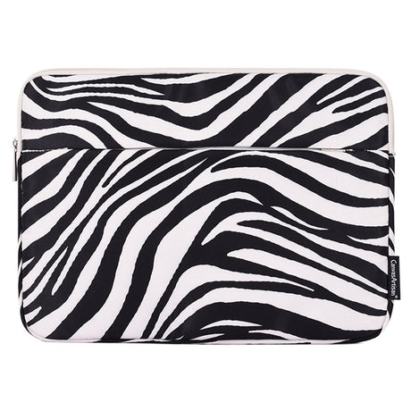 CanvasArtisan Sleeve For Laptop / Macbook 13" - (35.5 x 25 x 2.4 cm) - Zebra