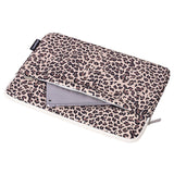 CanvasArtisan Sleeve with Leopard Print for Laptop / Macbook 15" - (39 x 28 x 2 cm) - Yellow Leopard