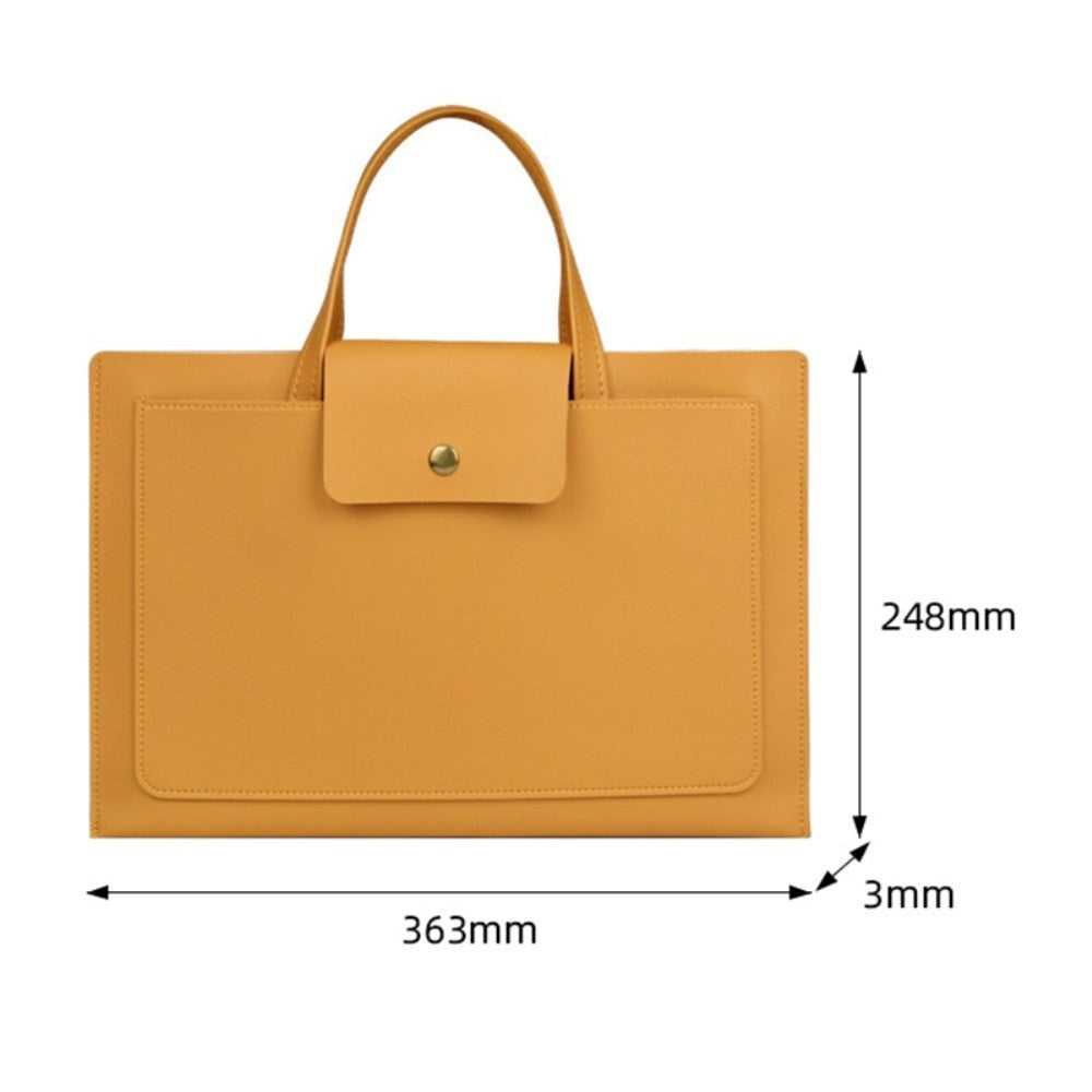 Macbook / Laptop 13-14" Bag (35 x 24 cm) - Brown