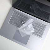 Microsoft Surface Laptop 2 / 3 / 4 / 5 ENKAY Keyboard Guard w. American Keyboard - Transparent