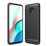 Xiaomi Redmi Note 9T Brushed Carbon Fibre Case - Black