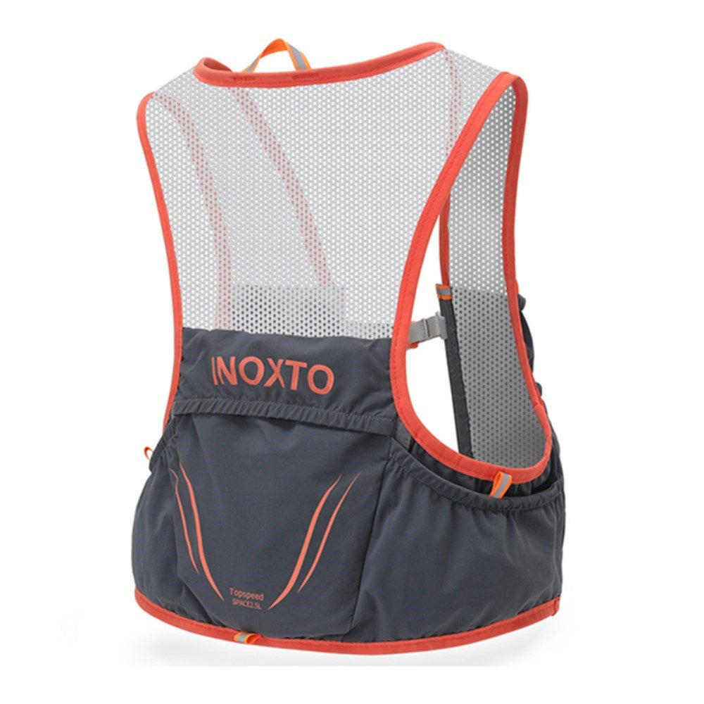 Running Vest with Practical Pockets - Size L - Dark Grey