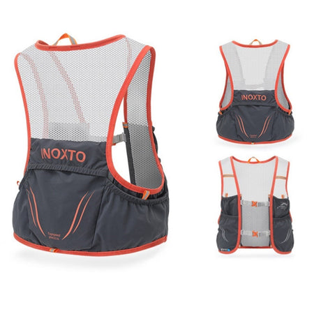 Running Vest with Practical Pockets - Size L - Dark Grey